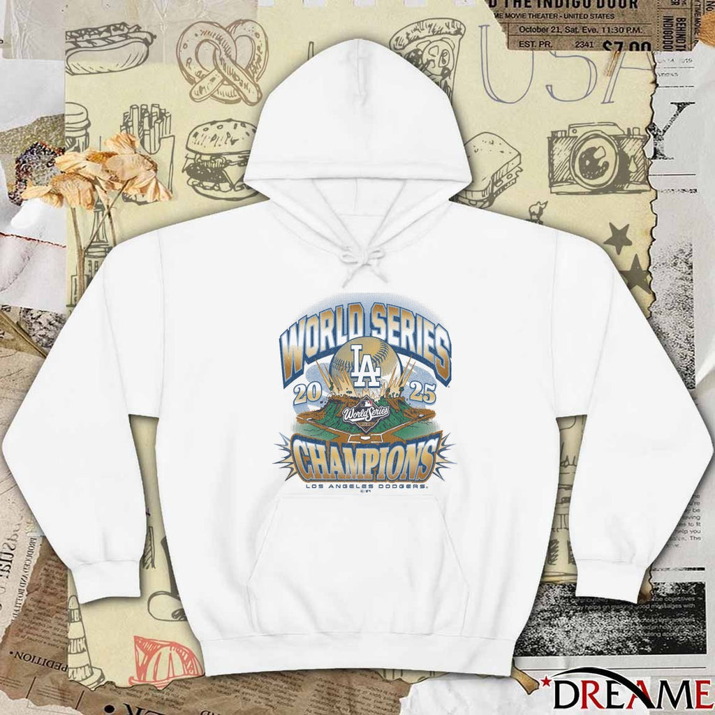Los Angeles Dodgers Win Toronto Blue Jays 2025 World Series Champions 47 Retro t-shirt