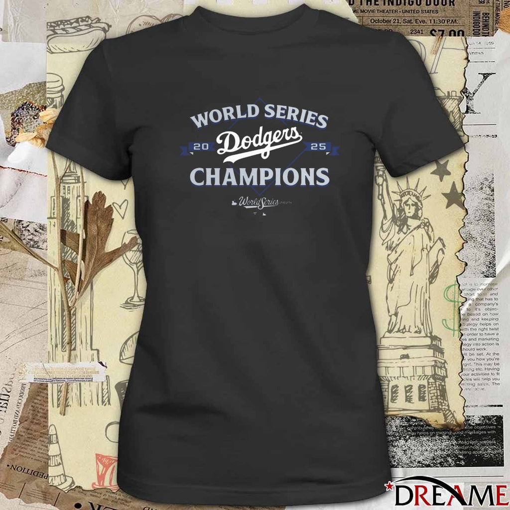 Los Angeles Dodgers Win Toronto Blue Jays 2025 World Series Champions Franchise t-shirt
