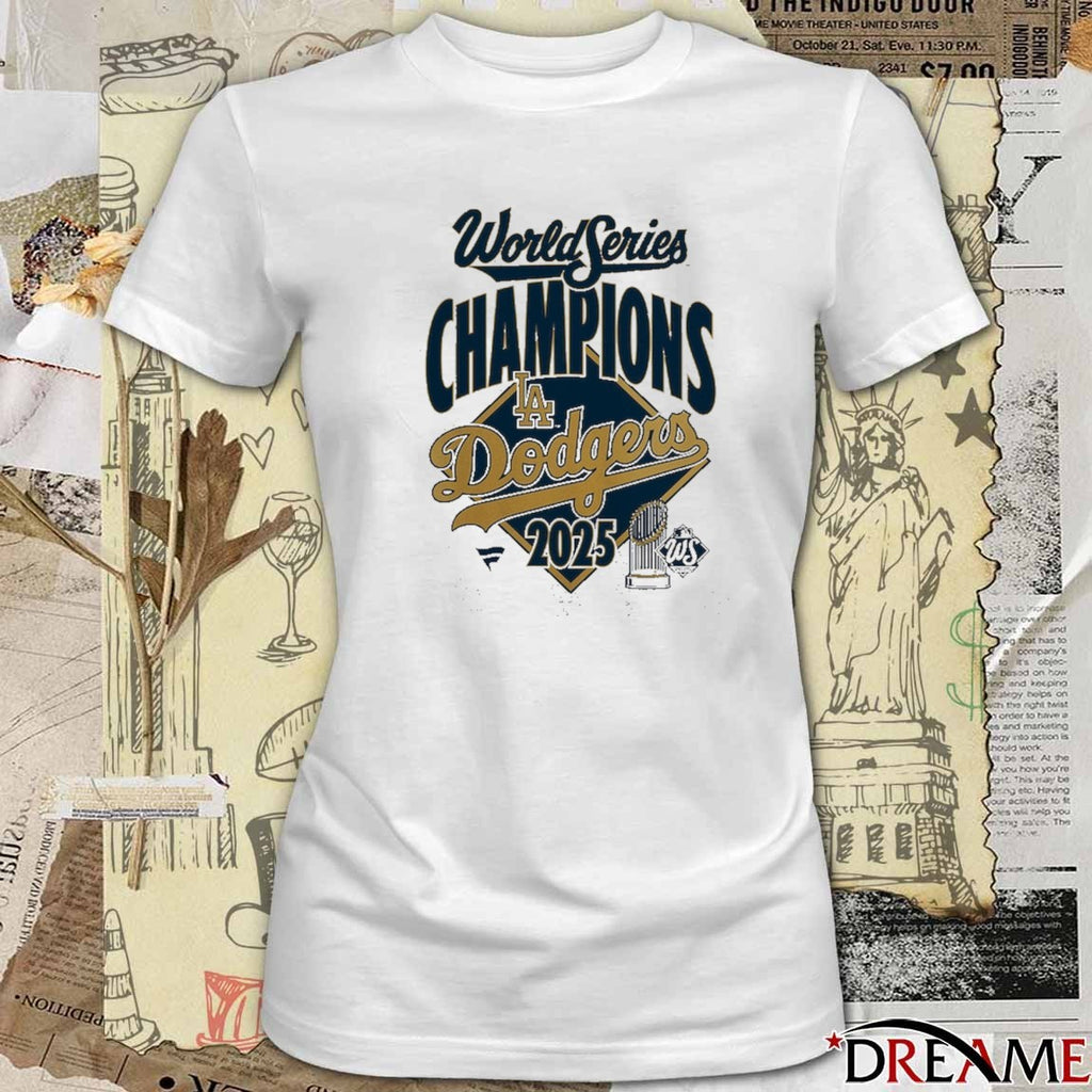 Los Angeles Dodgers Win Toronto Blue Jays 2025 World Series Champions Locker Room t-shirt