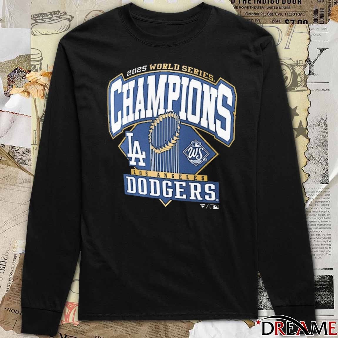Los Angeles Dodgers Win Toronto Blue Jays 2025 World Series Champions Logo t-shirt