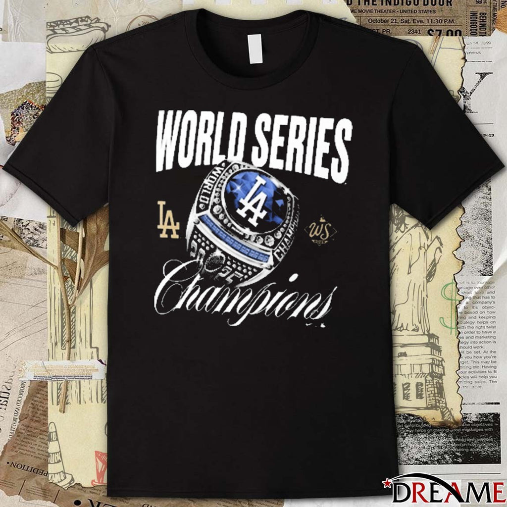 Los Angeles Dodgers Win Toronto Blue Jays 2025 World Series Champions Ring t-shirt