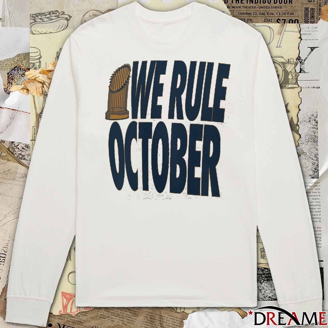 Los Angeles Dodgers Win Toronto Blue Jays 2025 World Series Champions We Rule October t-shirt