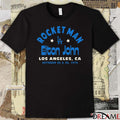 Los Angeles Dodgers x Elton John Sportiqe Rocket Man Duke Los Angeles CA October 25-26 1975 New t-shirt