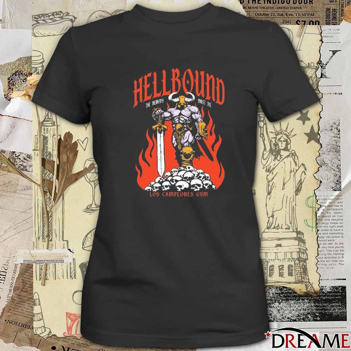 Los Campeones Gym Hellbound The Demos Must Die 2026 t-shirt