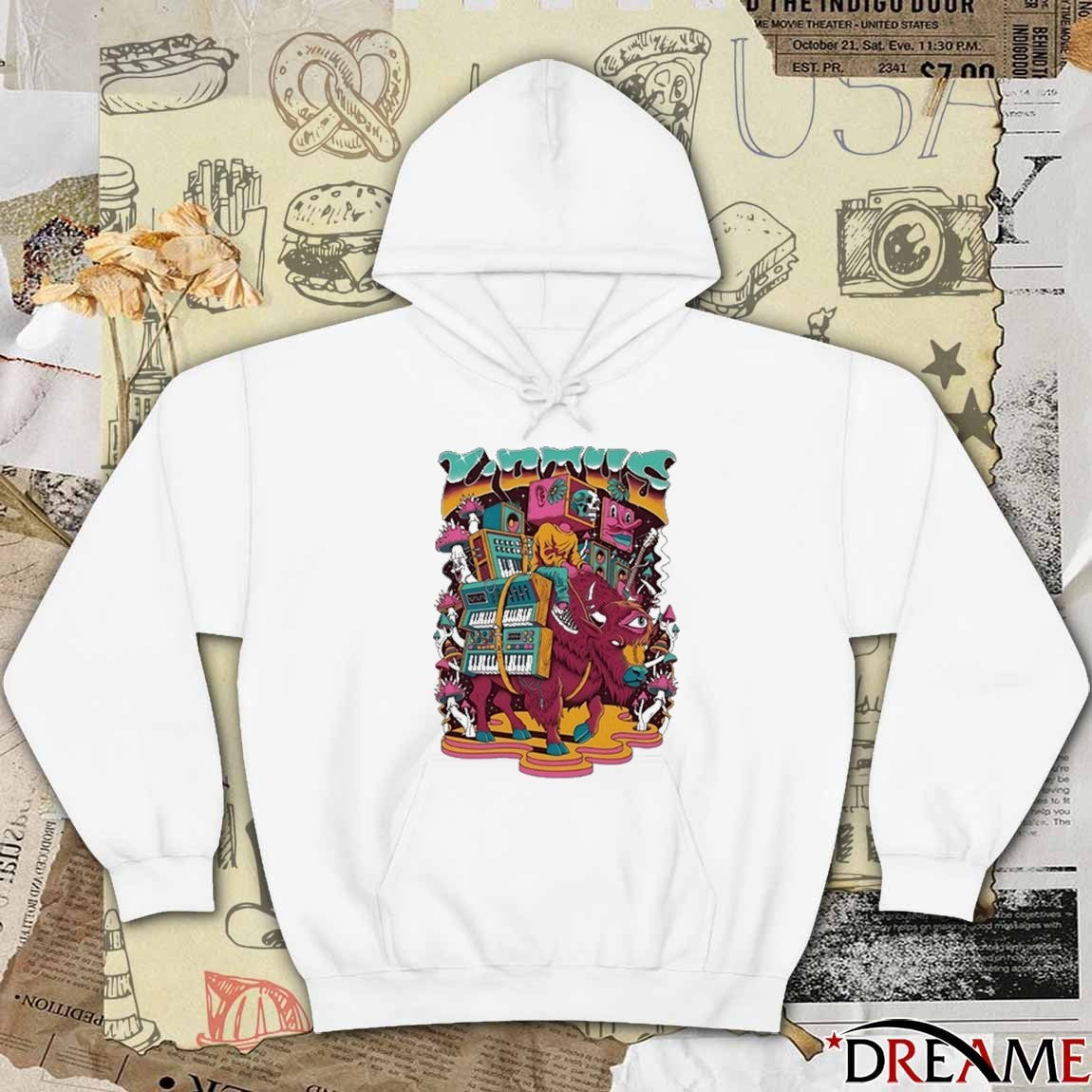 Lotus New Year’s Eve 2025 Event Bison t-shirt