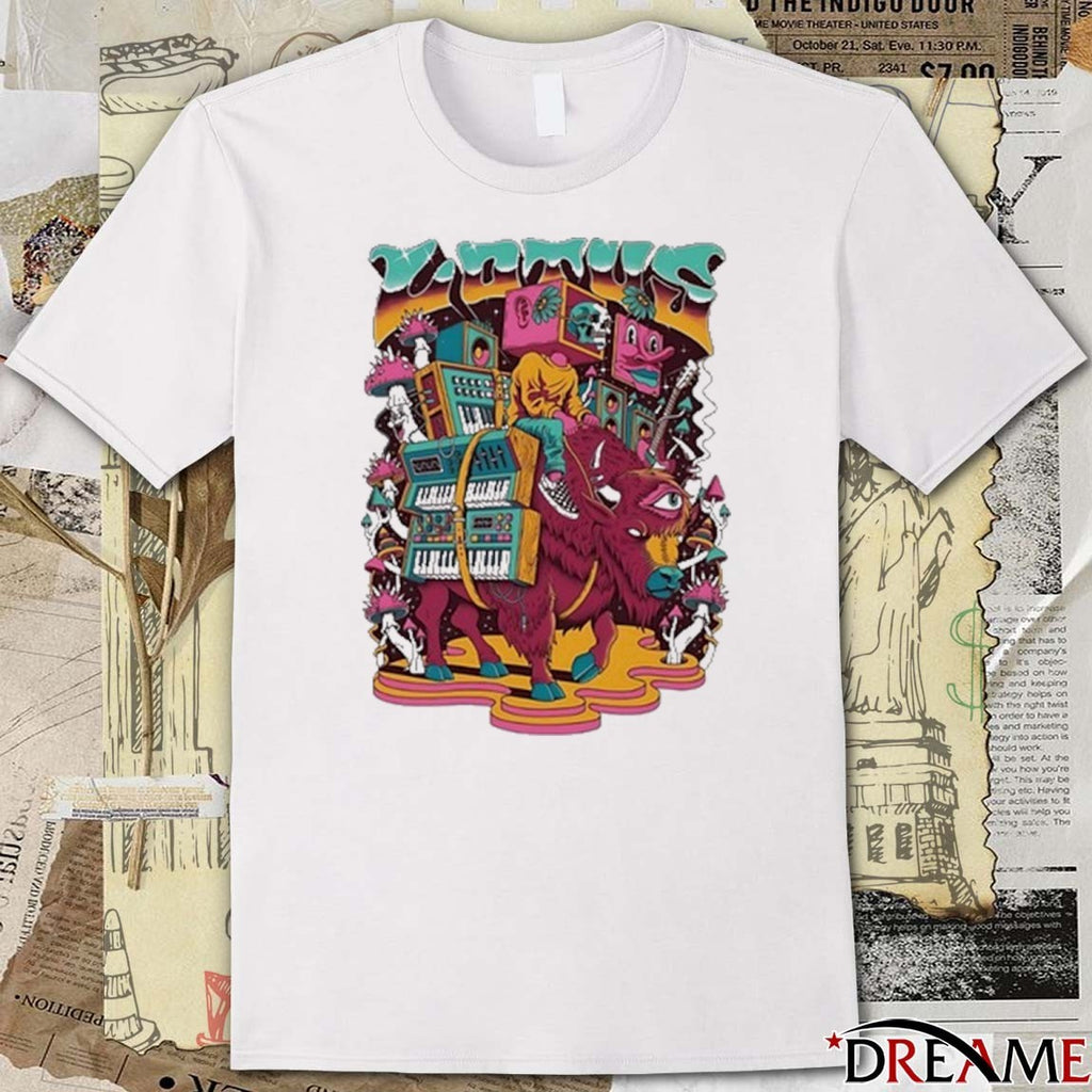 Lotus New Year’s Eve 2025 Event Bison t-shirt