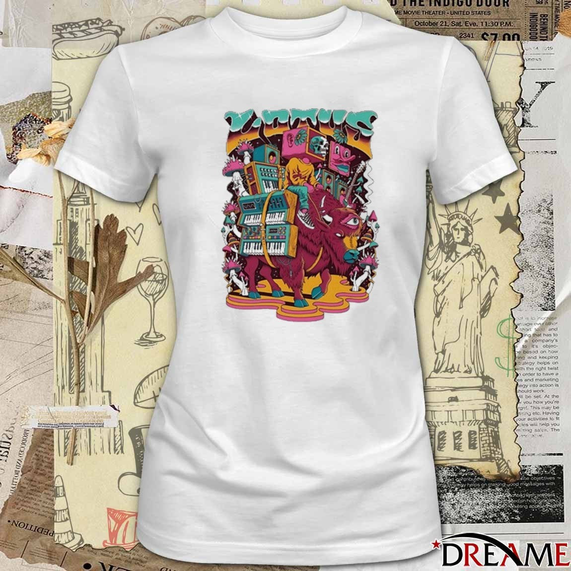Lotus New Year’s Eve 2025 Event Bison t-shirt