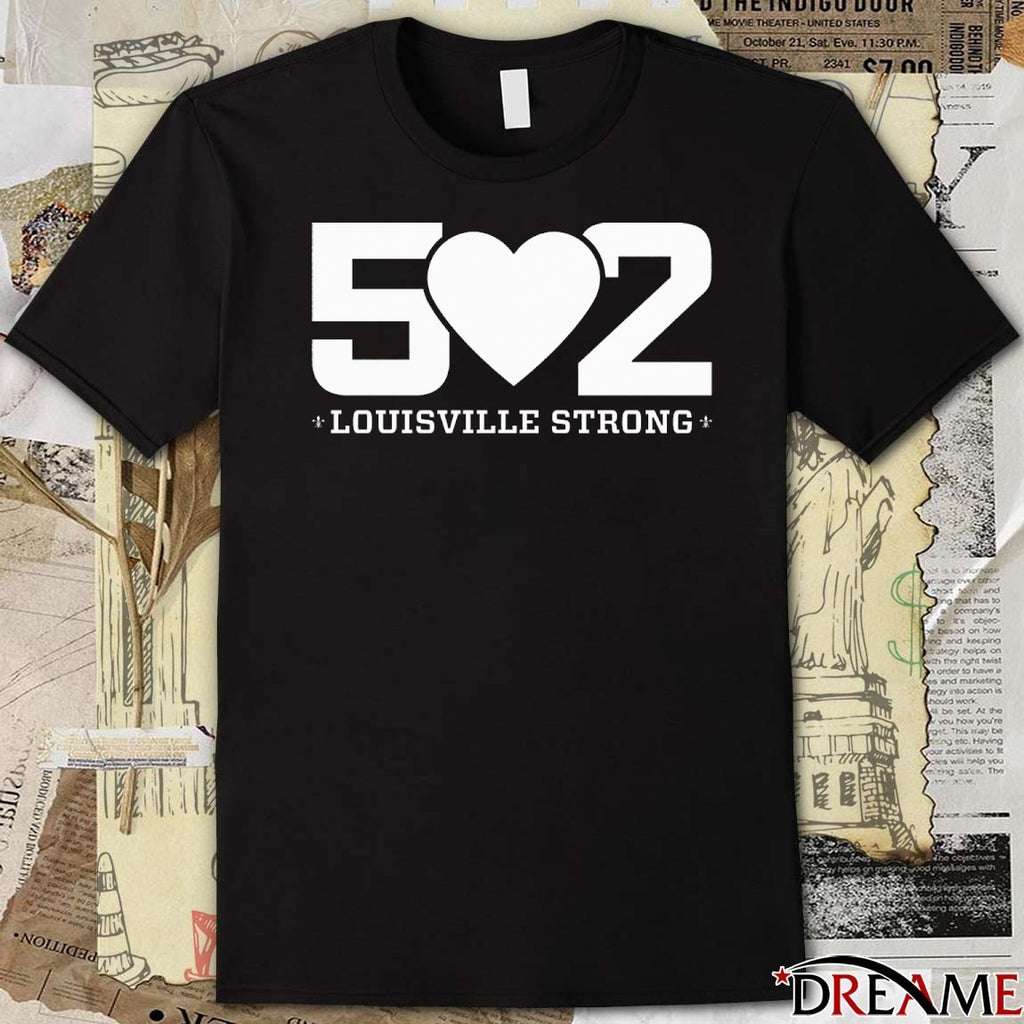 Louisville Cardinals 502 Louisville Strong 2025 t-shirt