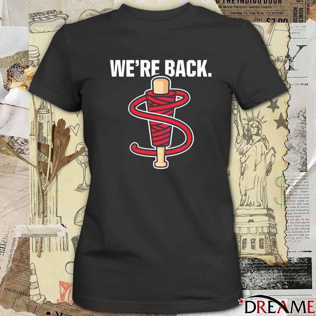 Lowell Spinners 2026 We’re Back LeLacheur Park t-shirt
