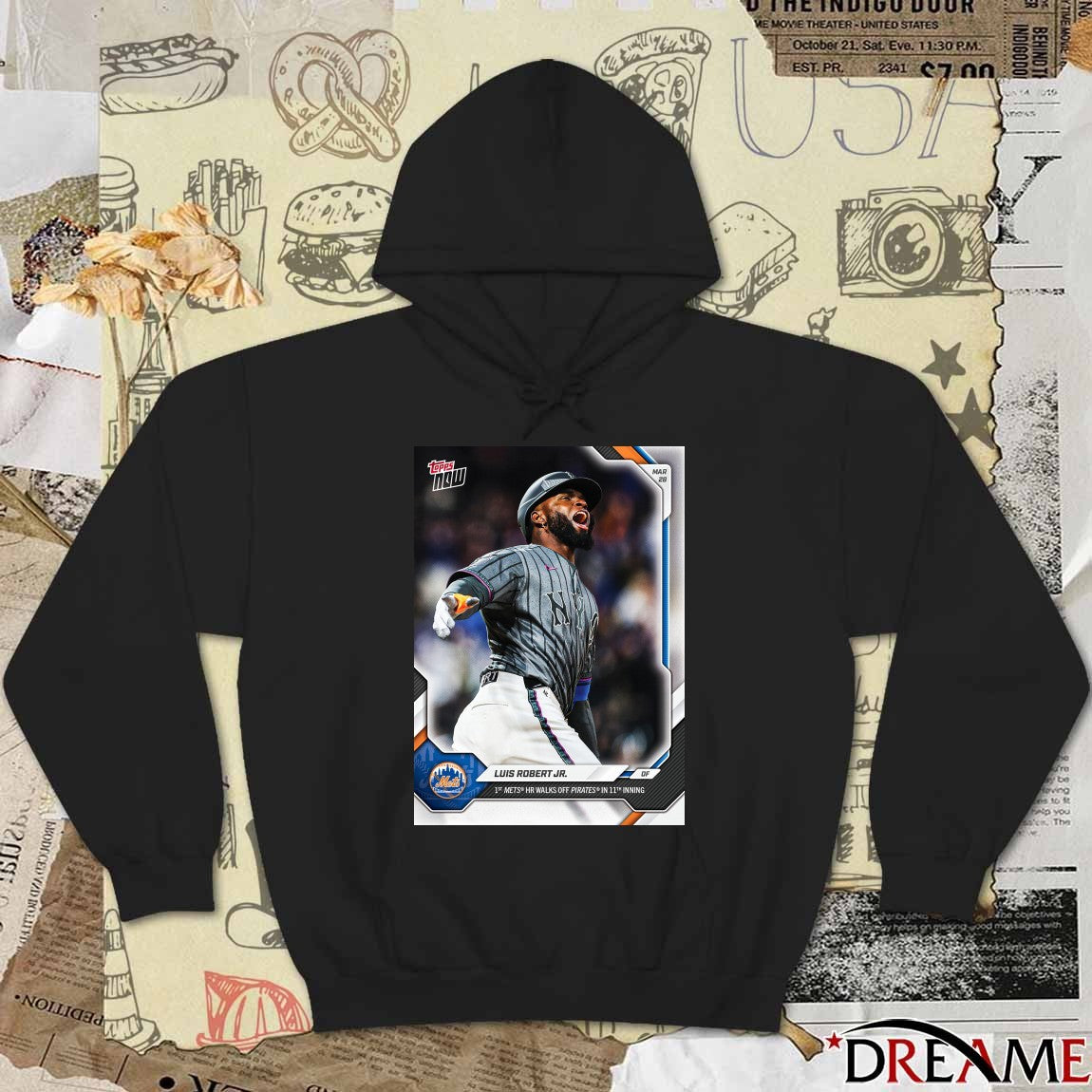 Luis Robert Jr. Of 1st Mets Hr Walks Off Pirates In 11th Inning Poster t-shirt