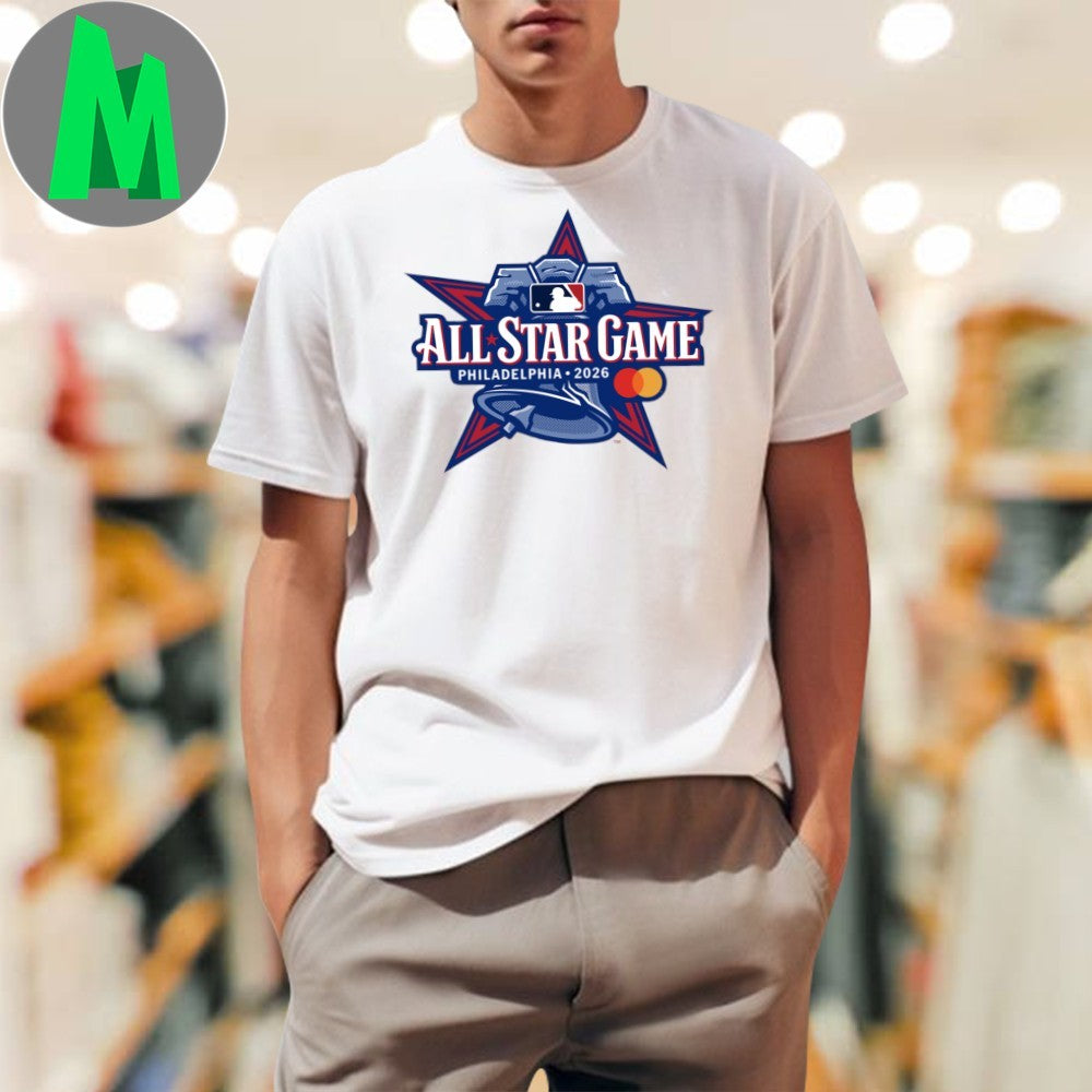 MLB All-Star Game Philadelphia 2026 Official Logo T-Shirt