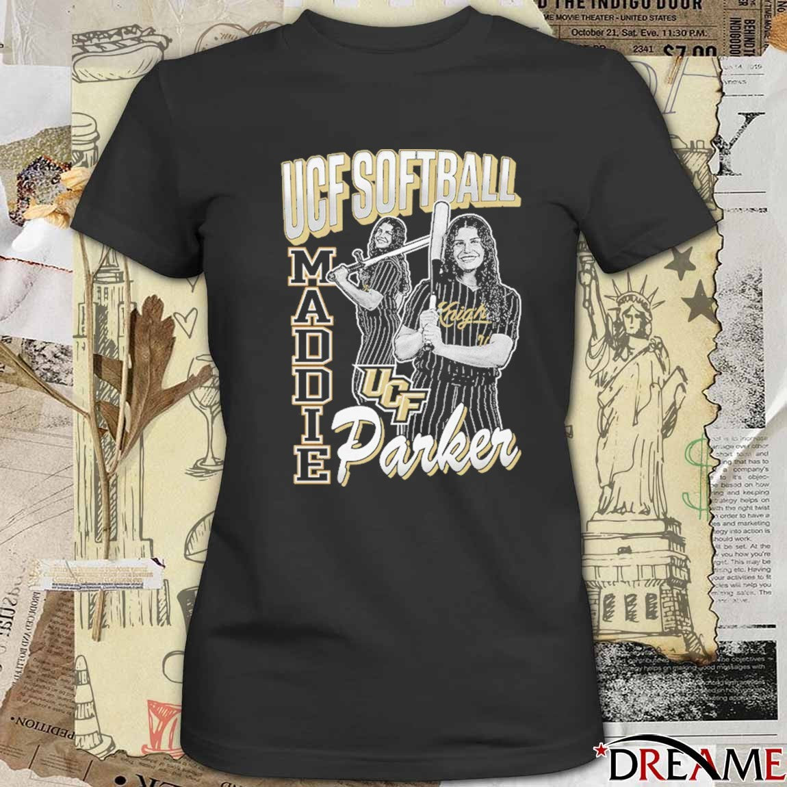 Maddie Parker Central Florida UCF Knights softball 90s Graphic t-shirt