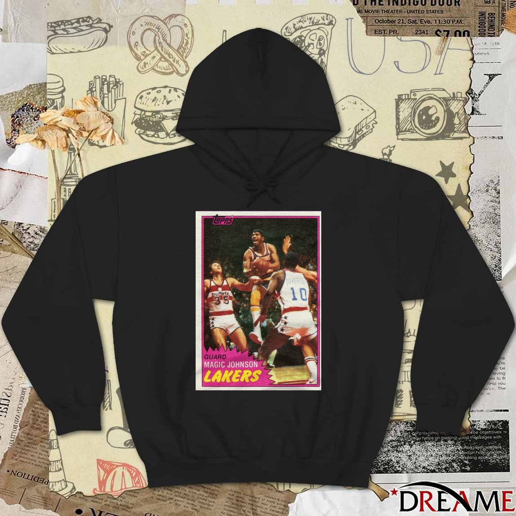 Magic Johnson Los Angeles Lakers 2026 NBA Basketball Topps Trading Card Player t-shirt