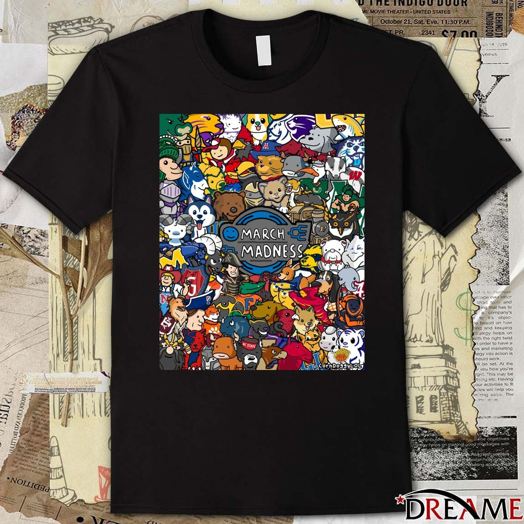 March Madness Is Back CornDoggyLOL 2026 Poster t-shirt