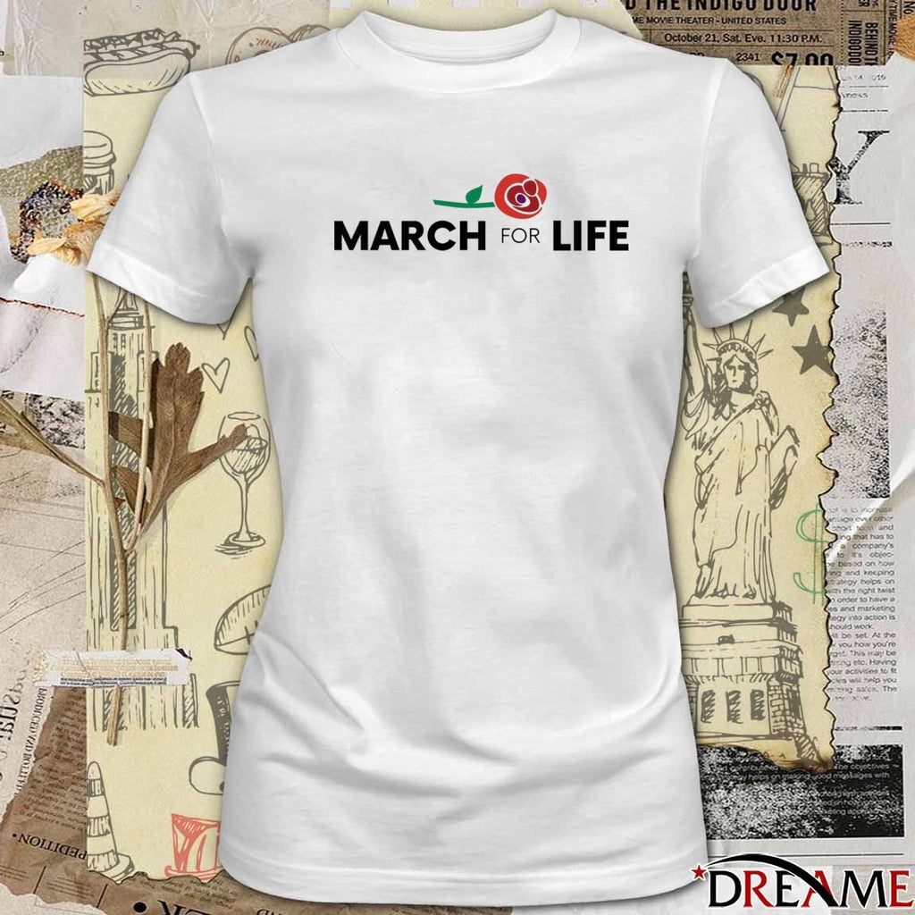 March for Life Jan. 23th-24rd 2026 Logo t-shirt