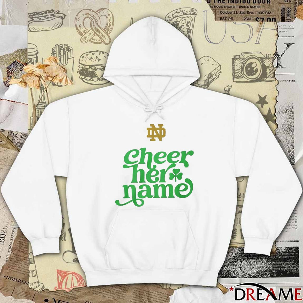 Marcus Freeman Cheer Her Name Notre Dame Fighting Irish t-shirt