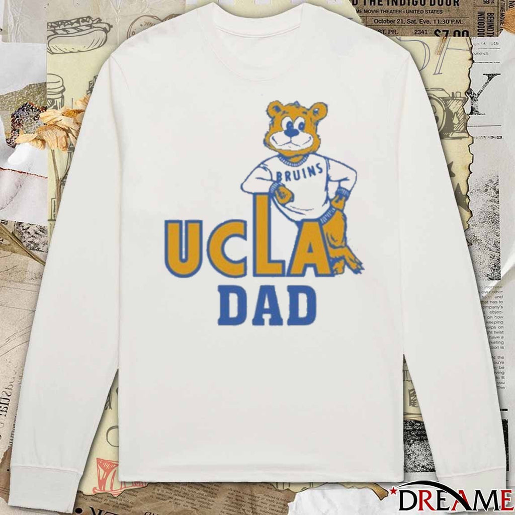 Mark Cuban Wearing UCLA Bruins Dad Mascot t-shirt