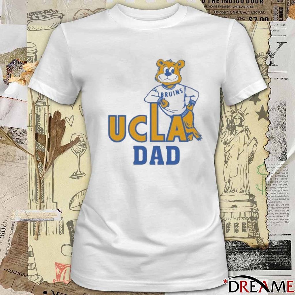 Mark Cuban Wearing UCLA Bruins Dad Mascot t-shirt