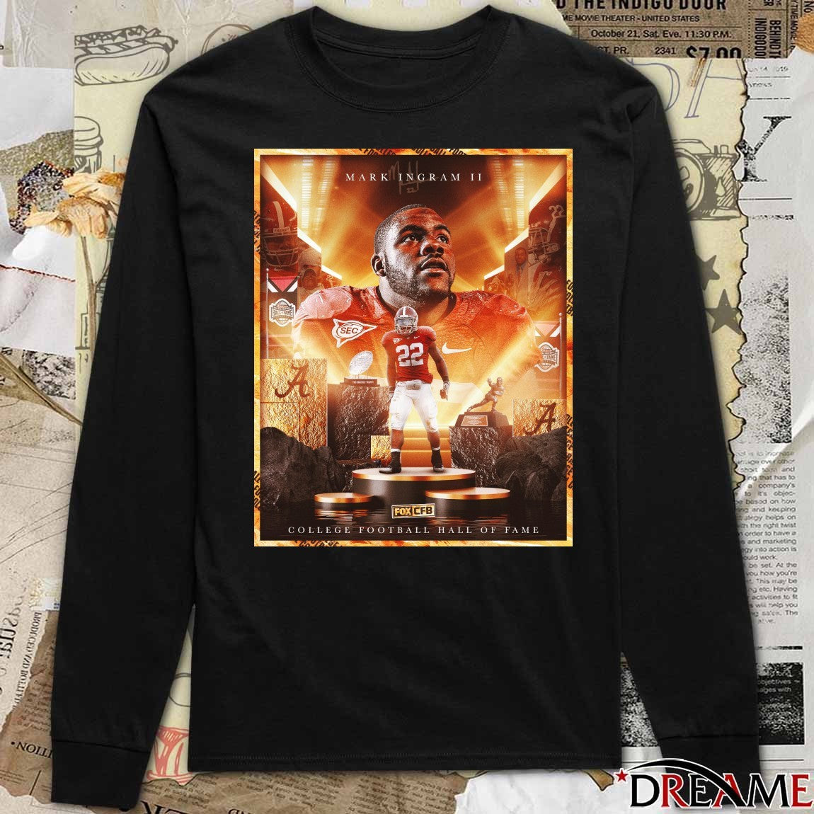 Mark Ingram II 2026 College Football Hall of Fame Poster t-shirt