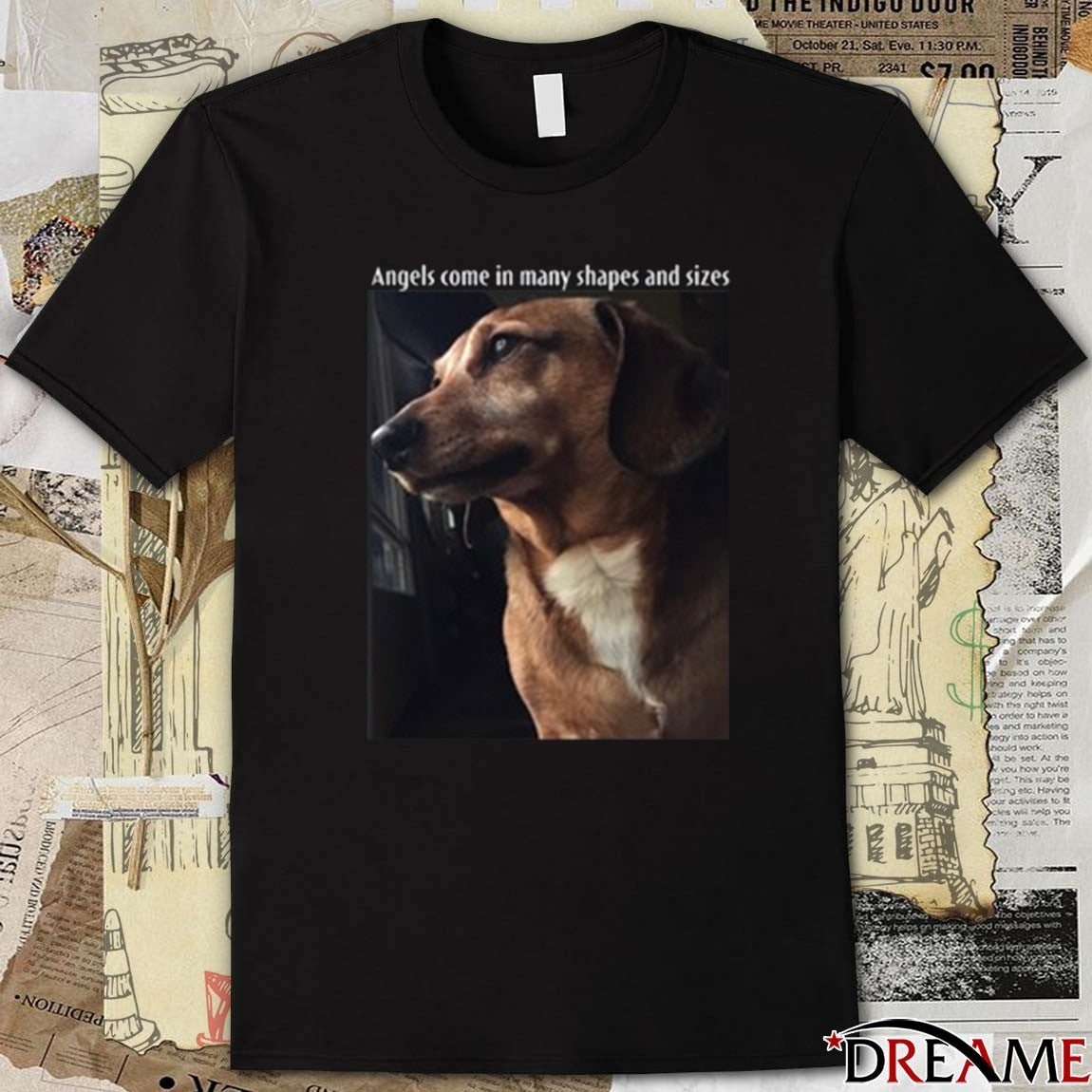 Mark Pellegrino Angels Come In Many Shapes And Sizes 2025 t-shirt