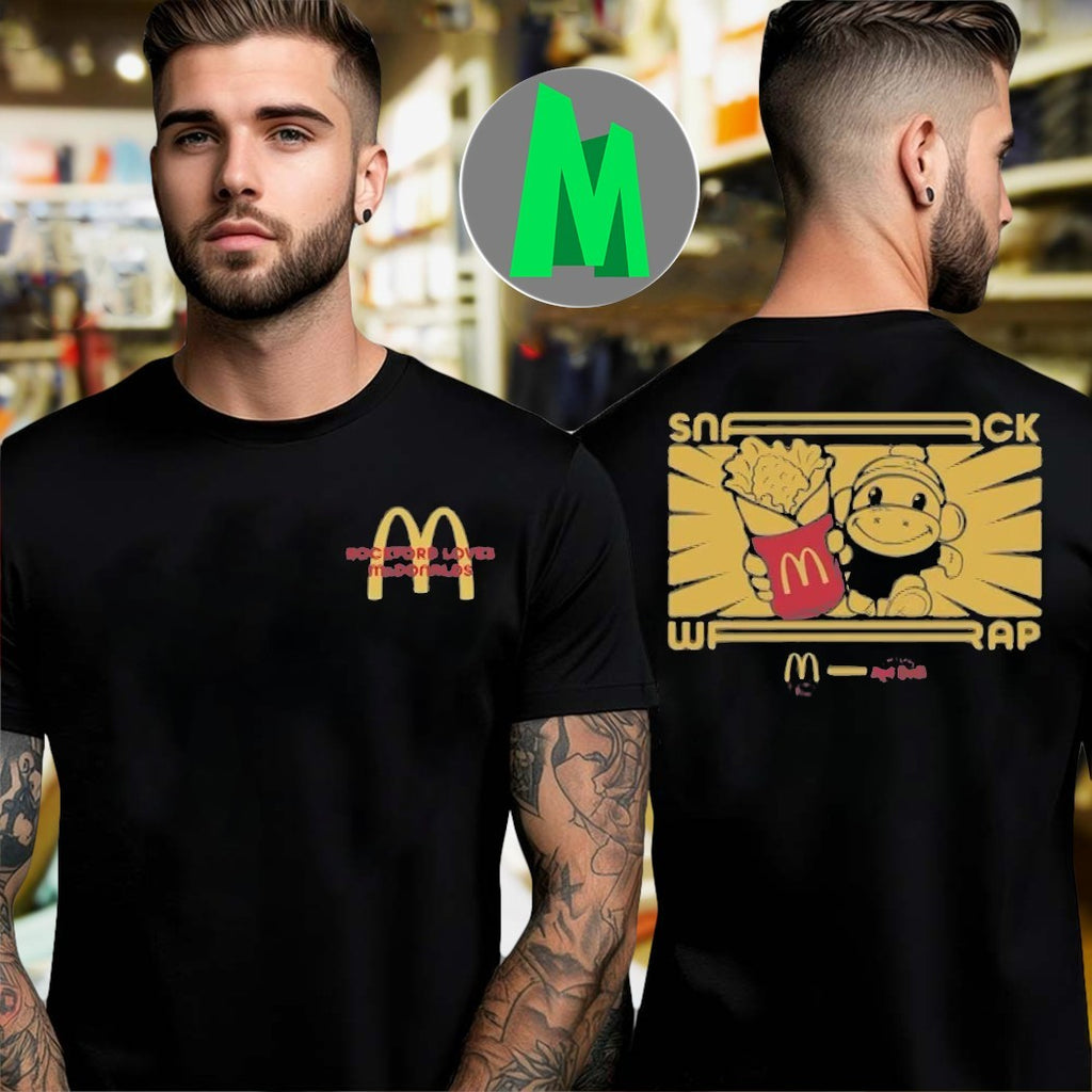 McDonald’s Snack Wrap Monkey Graphic T-Shirt