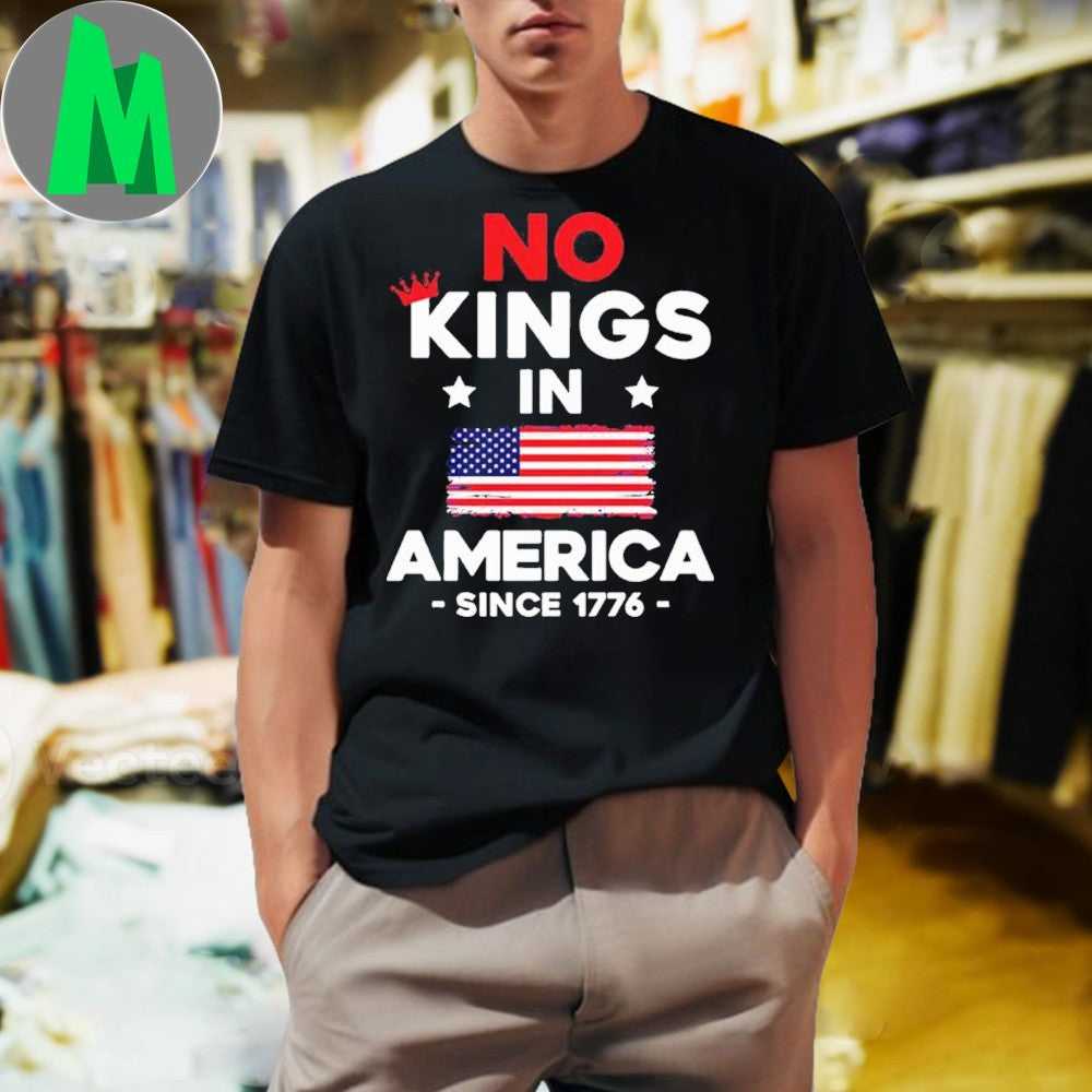 Men_s No King in America Since 1776 Shirt
