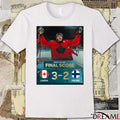 Men’s Hockey Final Score 3-2 Canada Finland Winter Olympics 2026 t-shirt