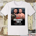 Merab Dvalishvili Vs Petr Yan II UFC bantamweight Title Bout December 6 2025 Las Vegas Poster t-shirt