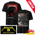 Metallica Angry Bear Art Shirt Berlin 30.5.2026 Two Sides Official Olympiastadion Janta Island