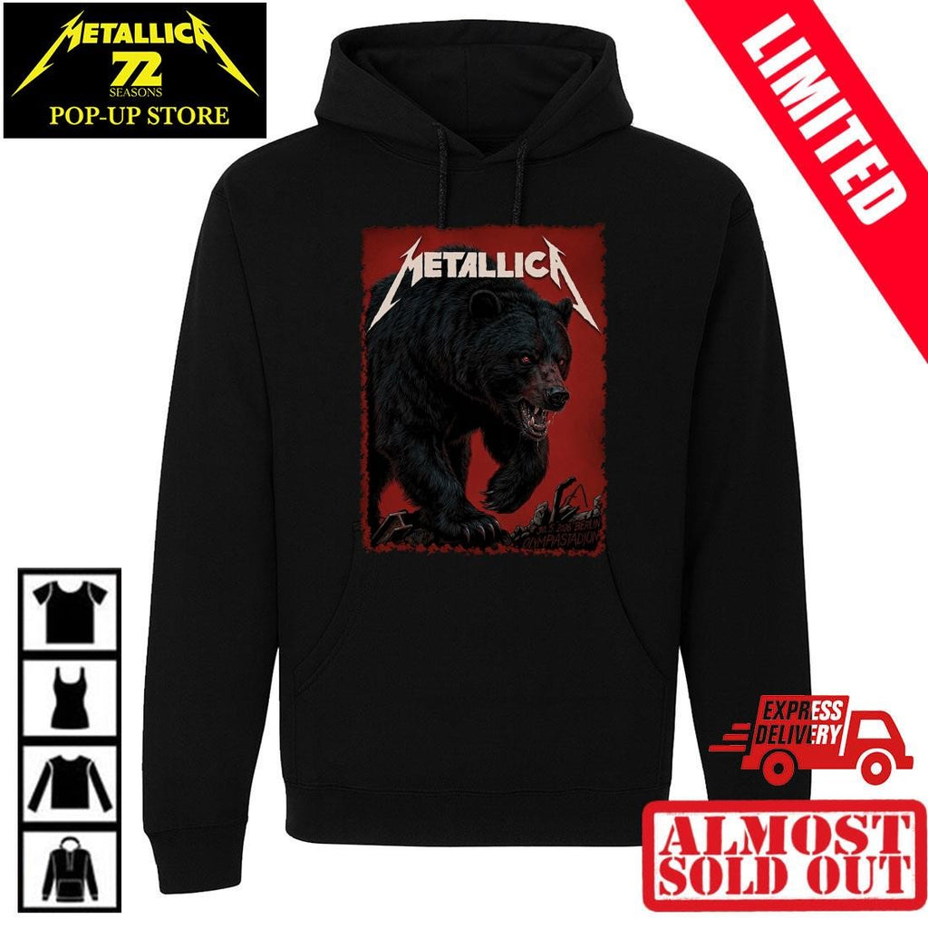 Metallica Berlin Olympiastadion 30 May 2026 Shirt Pop-Up Shop Official Janta Island Bear