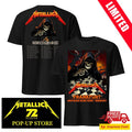 Metallica Deutsche Bank Park 22 24 May 2026 Official Two Sided Tee – Vance Kelly Art