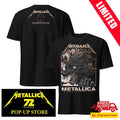 Metallica Germany Tour May 30 2026 Official Pop-Up Shop Collin Estrada Front Back Shirt