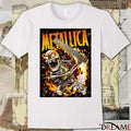 Metallica I Can’t Hear Ya Talk To 2×4 2025 Skeleton Poster t-shirt