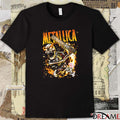 Metallica I Can’t Hear Ya Talk To 2×4 2025 Skeleton t-shirt
