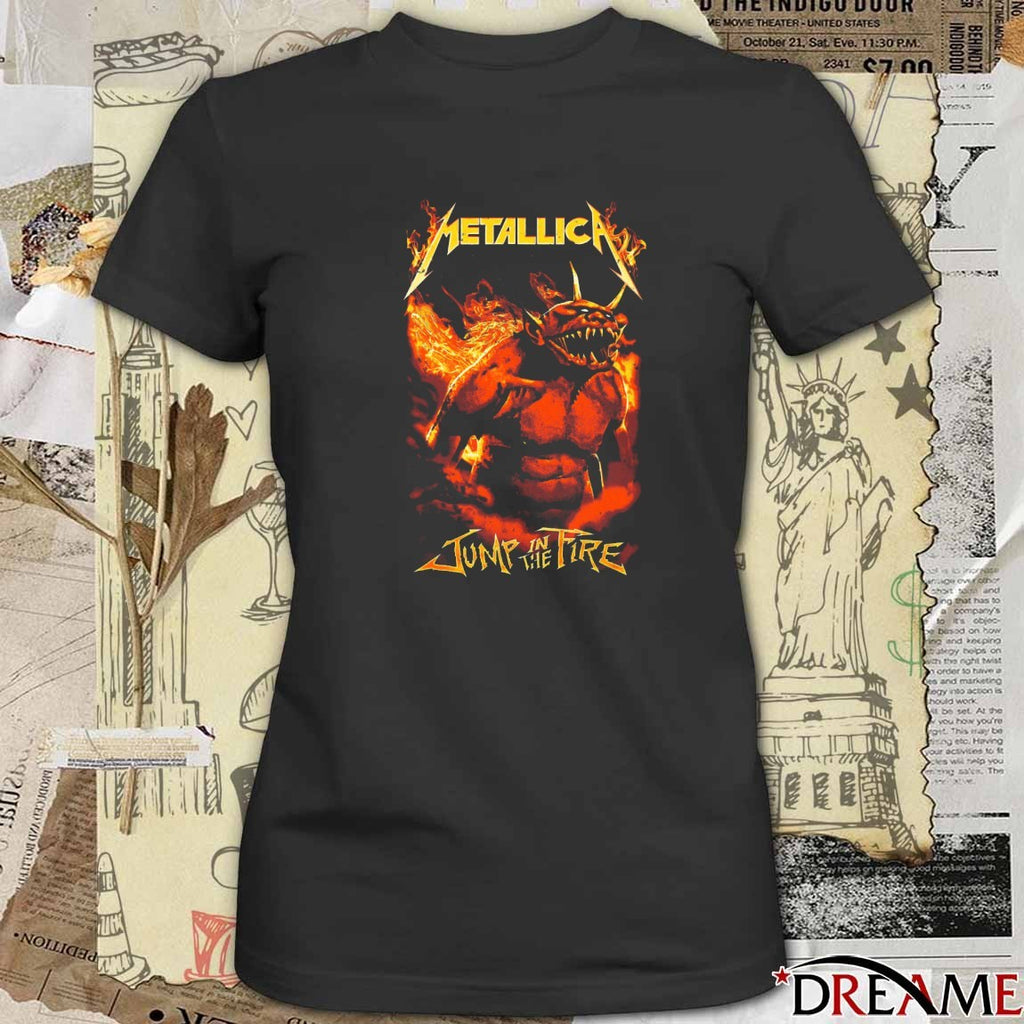 Metallica Jump In The Tire 2025 Fanart t-shirt
