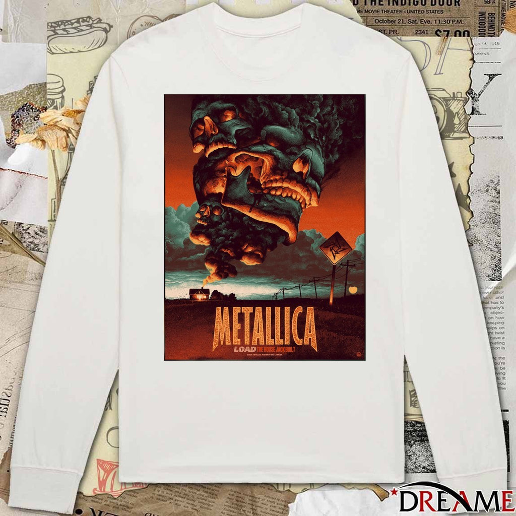 Metallica Load The House Jack Built 2025 by Max Loeffler Poster t-shirt
