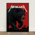 Metallica M72 Berlin Olympiastadion 2026 Poster Janta Island Bear Pop-Up Shop Official Art