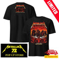 Metallica M72 Bucharest 2026 Two Sided Shirt – Maxx242 Four Horsemen Art Official Pop-Up Shop