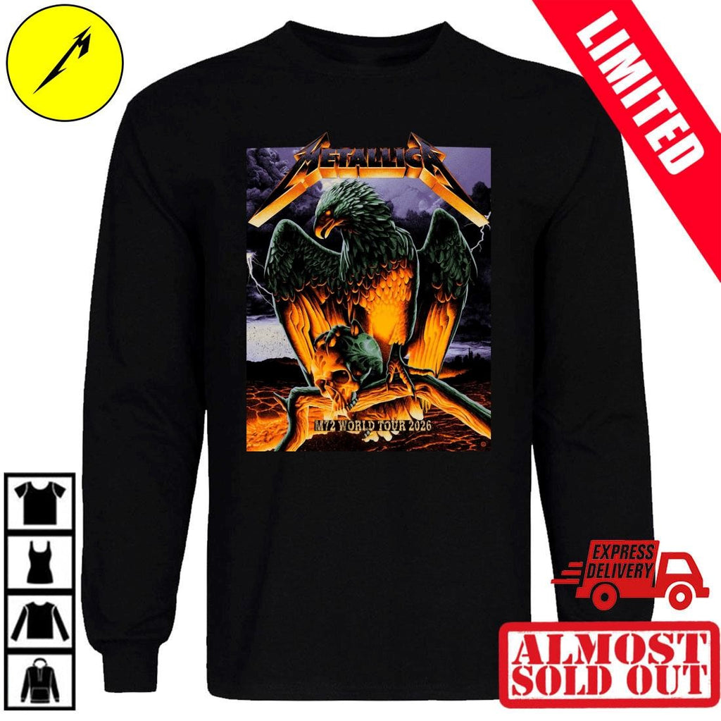 Metallica M72 Frankfurt 24 Mai 2026 Night 2 Venue Poster Eagle Shirt Max Loeffler