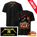 Metallica M72 Tour Frankfurt 2026 Official Pop-Up Shop Two Sided Merch Tee – Vance Kelly Design