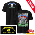 Metallica M72 Zürich Switzerland 2026 Pop-Up Shop Two Sides Graphic Shirt