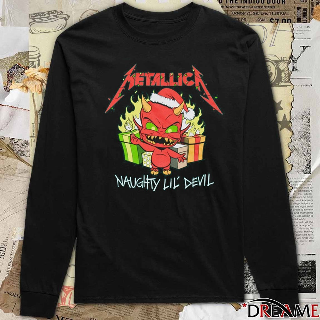 Metallica Naughty Lil’ Devil Holiday 2025 Christmas t-shirt