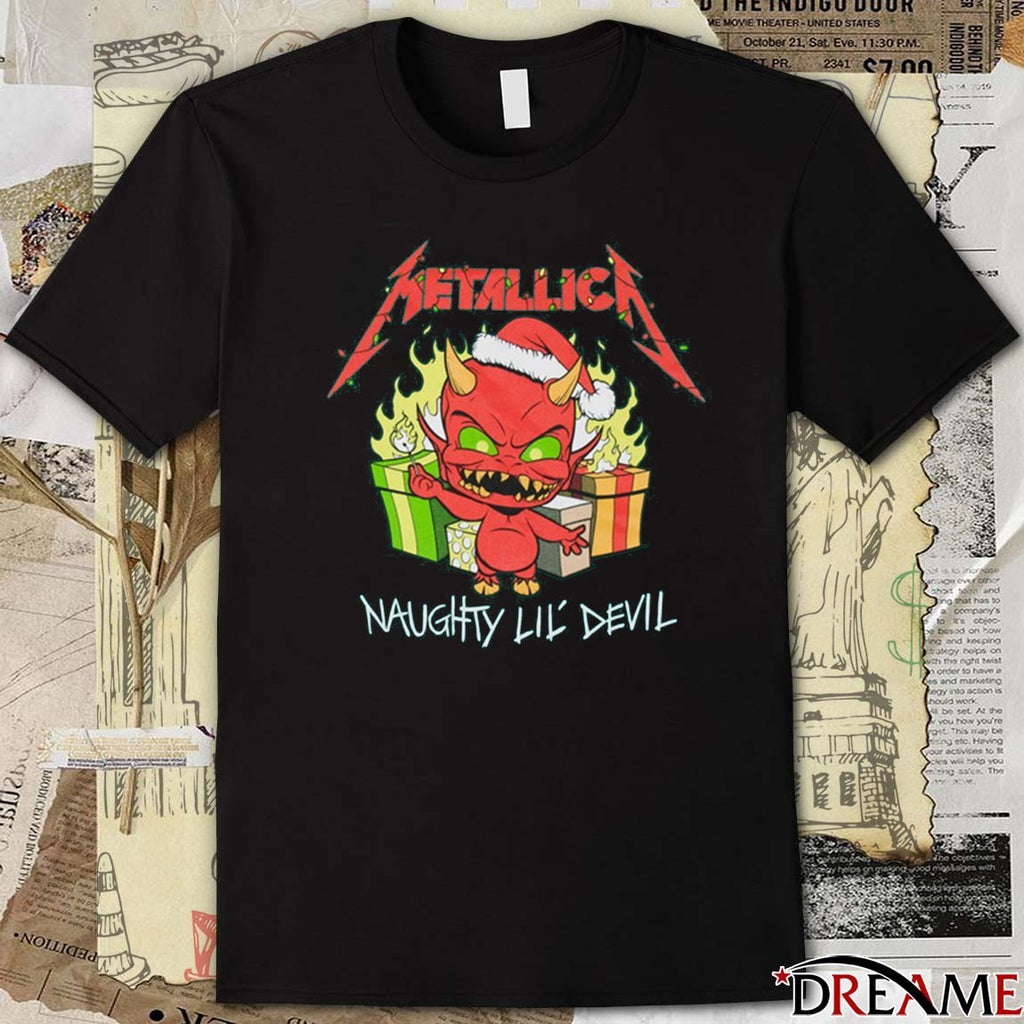 Metallica Naughty Lil’ Devil Holiday 2025 Christmas t-shirt