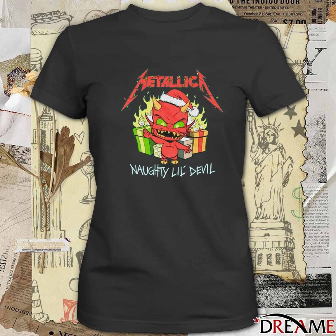 Metallica Naughty Lil’ Devil Holiday 2025 Christmas t-shirt