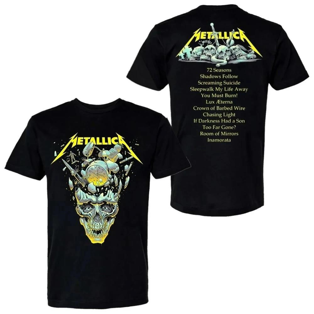 Metallica Pop-up Store M72 European World Tour 2026 72 Seasons Shirt