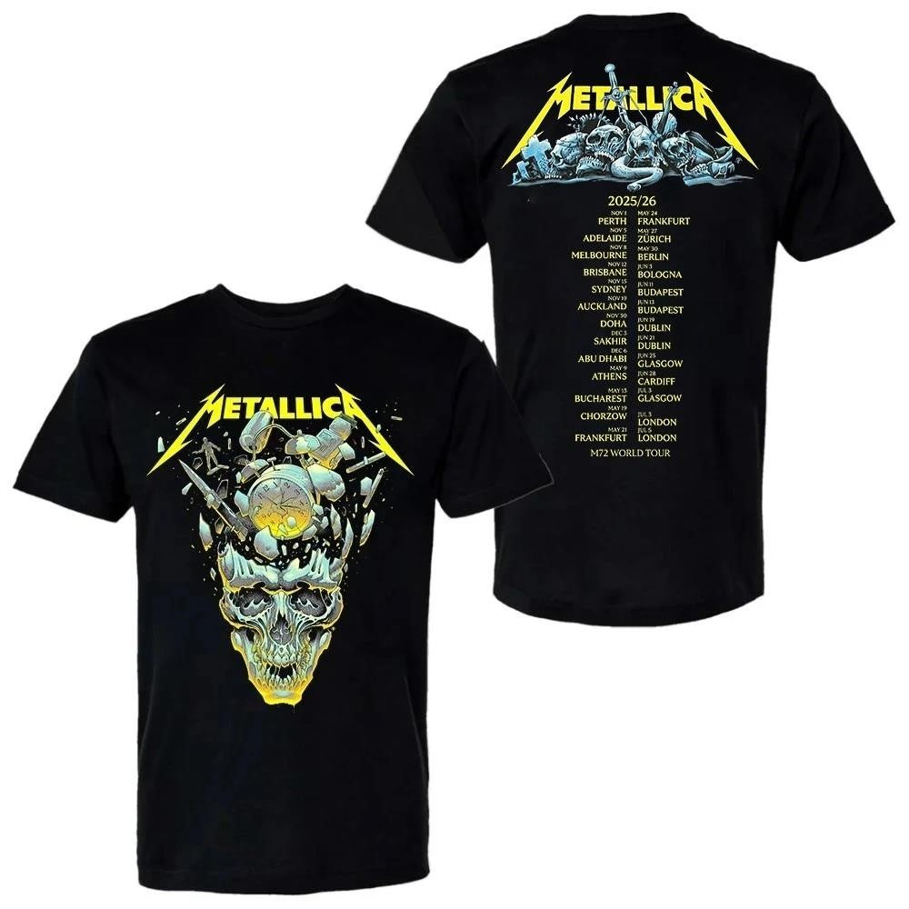 Metallica Pop-up Store M72 European World Tour 2026 Shirt