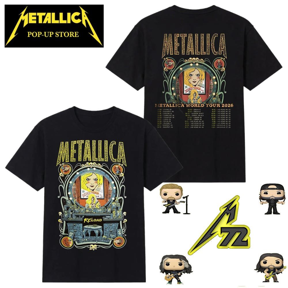 Metallica The Memory Remains Reload Double 2 Sides Shirt