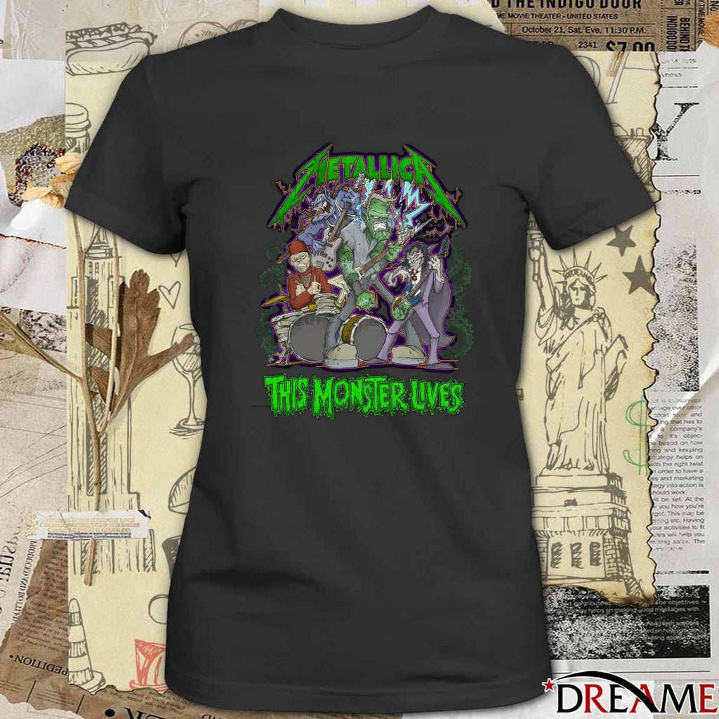 Metallica This Monster Lives 2025 Halloween Band t-shirt