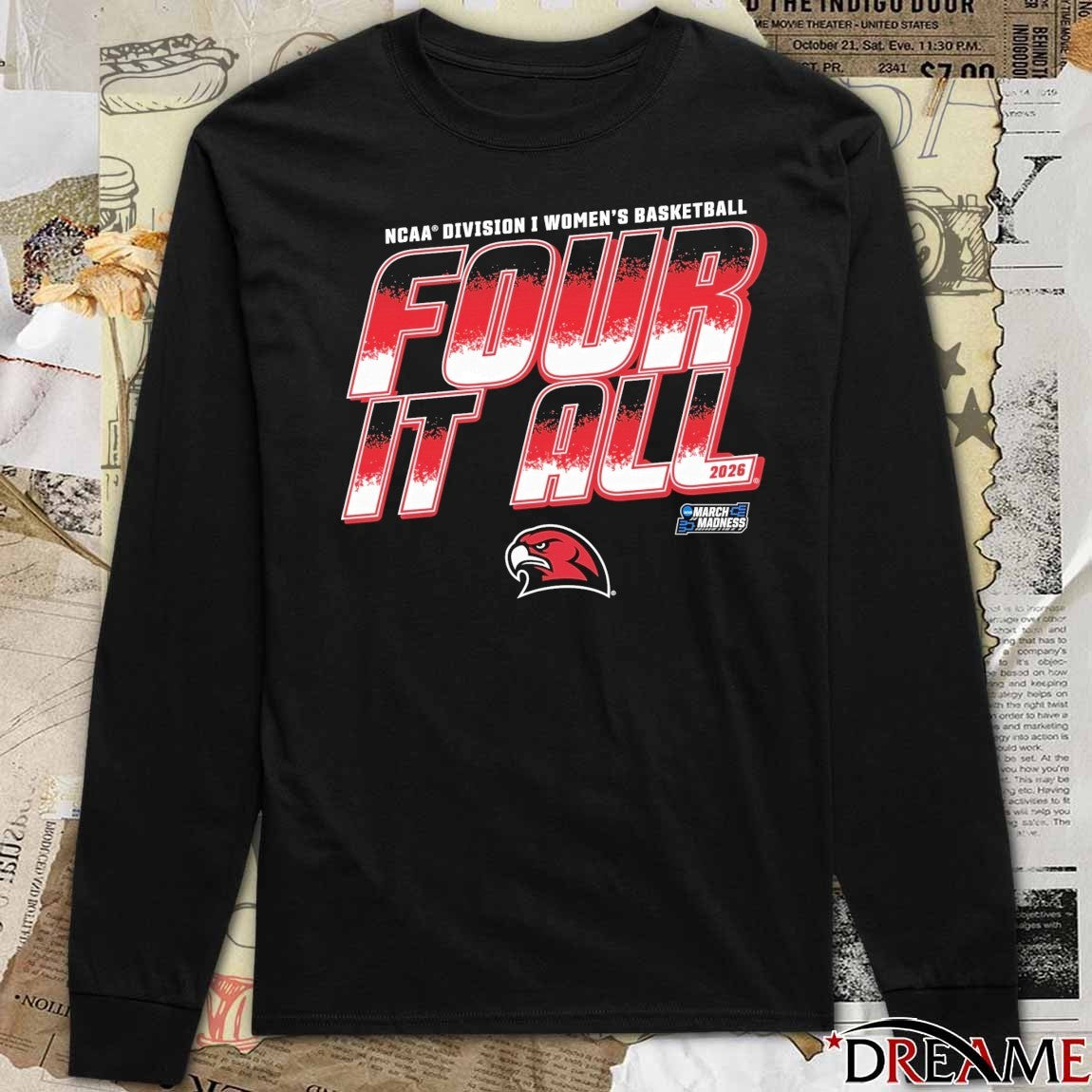 Miami RedHawks 2026 NCAA Division I Women’s Basketball Four It All March Madness t-shirt