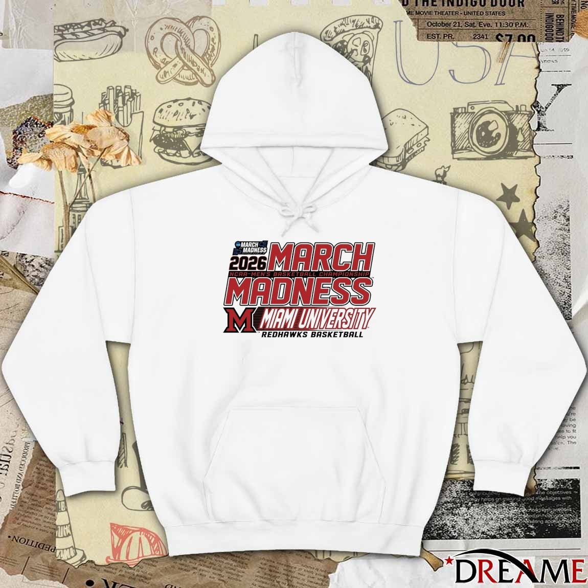 Miami Redhawks 2026 NCAA Men’s Basketball Championship March Madness t-shirt